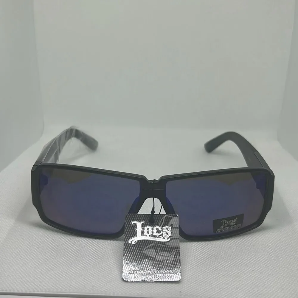 Locs Mens Mirrored Hardcore Sunglasses